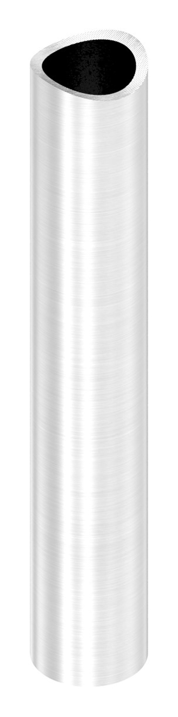 Distanzhuelse Edelstahl V2A L = 120 mm fuer Rohr Ø 42-4 mm einseitig ausgefraest-88-1150132.DH120