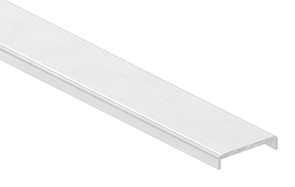 Kantenschutz EXTRA SLIM- fuer Glas 24-00 - 25-52mm- L=6m- Aluminium E4-EV1-88-1180584-ALU.6M