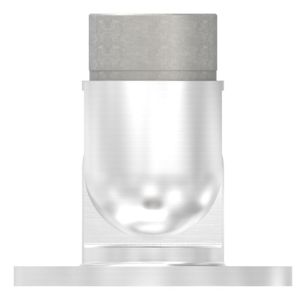 Wandhalterung flexibel fuer Rundrohr Ø 42-4 x 2-0 mm - V2A-11-3690-A.4