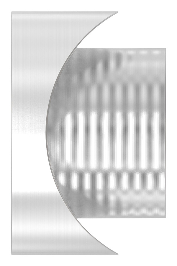 Manchon à souder pour charnière de porte M16 / 33,7mm