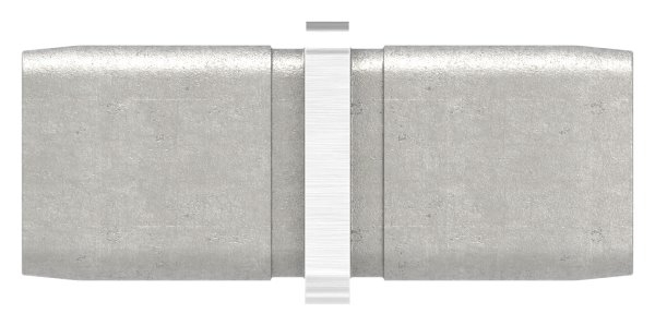 Vierkantrohrverbinder V4A 25 x 25 x 2 mm gerade-88.1110102525