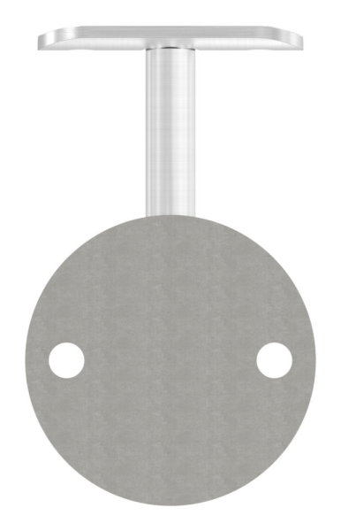 Handlaufhalter V2A fuer Rohr 42-4 mm Ronde Ø 70x4 mm Wandabstand 79 mm verschweisst-88-1150304-240.V