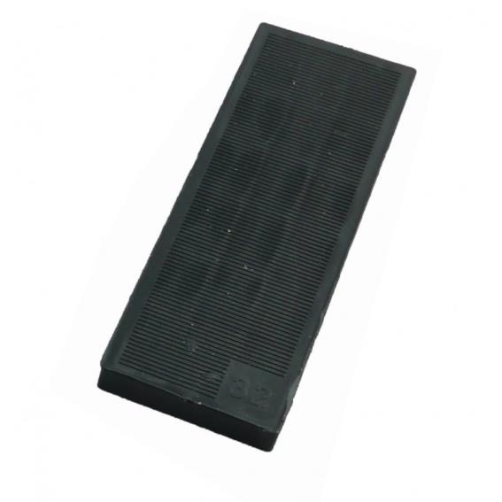 Verglasungsklotz Kunststoff 10 x 3 x 100 mm schwarz-89-11GSPVCG2021NB-A.4