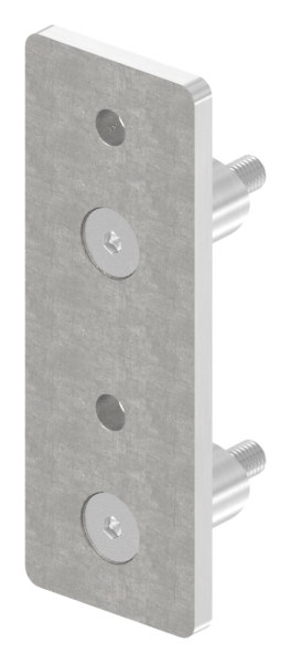 Support mural pour tube rond Ø 42,4 mm V2A