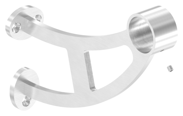 Fuss-Handlaufstuetze fuer  Ø 33-7 mm V2A-11-3208.4