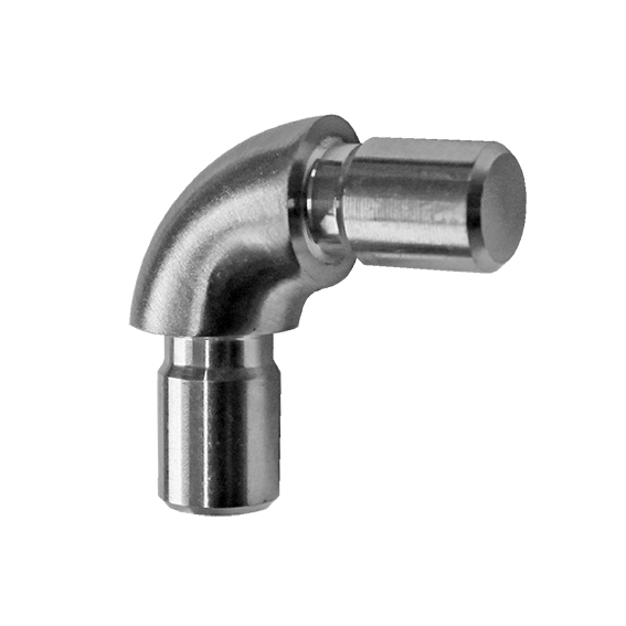 Winkelverbinder Edelstahl AISI 304 fuer Rundstab d12 90 Grad geschliffen-89-11A0305012-A.4