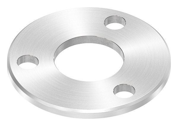 Ankerplatte Ø 100 x 6 mm mit Zentrierbohrung- Ø 42-8 mm V2A-11-2265RF.4