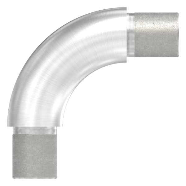 Coude 90° rond, pour tube rond Ø 21,3x2,0 mm V2A