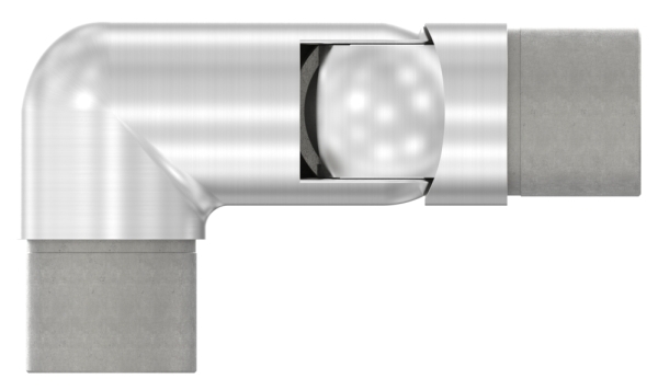 Pièce d'articulation gauche, pour tube 42,4 x 2,0mm, V2A