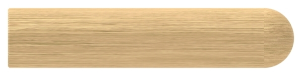Holzhandlauf Esche Ø 42 mm Laenge 200 mm lackiert-88-11HHM.ES42