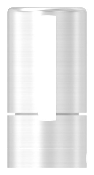 Support de base Brenk pour barres plates 40 x 6mm, ALU