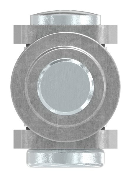 Charnière M18 | réglable | soudable | acier (brut) S235JR