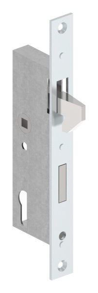 Rohrprofilschloss mit Hakenfalle - Dornmass- 40 mm - Stahl -verzinkt- S235JR-11-3927.7