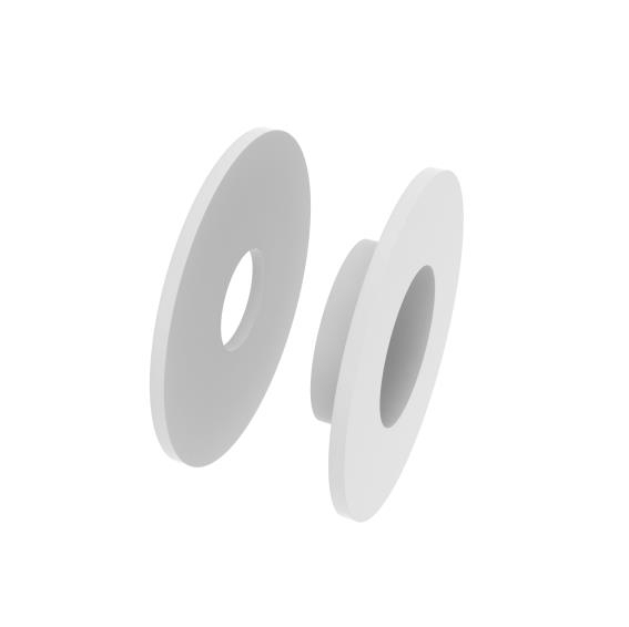 Gummieinlage fuer Glaspunkthalter - Dichtung Gummi Milchglas-89-11A19471WHITE-A.4