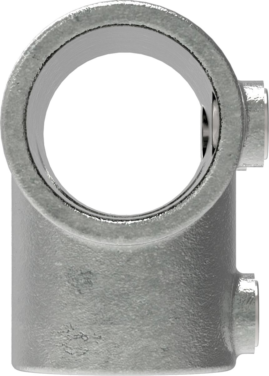 Rohrverbinder - T-Stueck lang verstellbar 0-11° - 155D48 - 48-3 mm - 1 1-2- - Feuerverzinkt u. Elektrogalvanisiert-155D48