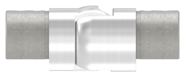 Connecteur flexible | vers le haut 25-55° | pour tube rainuré Ø 48.3 mm | V2A