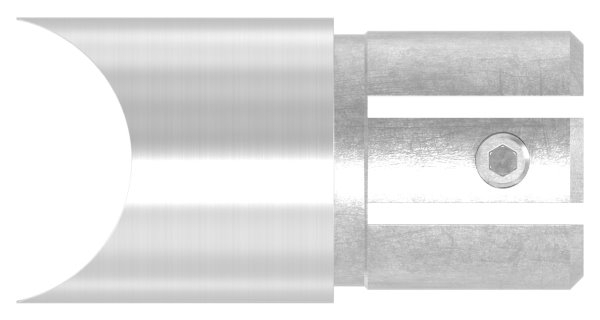 Pièce de raccordement 90° pour tube rond Ø 42.4x2.0 mm V2A