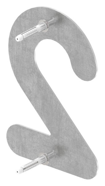 Maison numéro 2 | petite | Dimensions : 110 mm x 150 mm | V2A