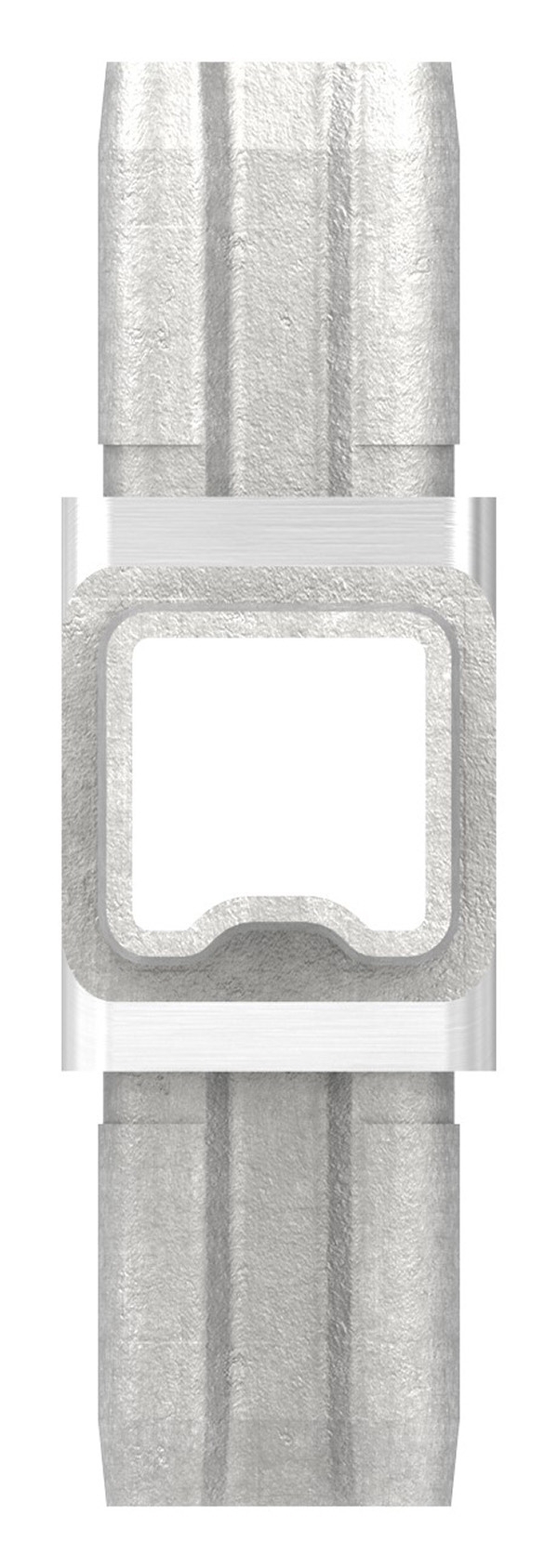 Connecteur pour tube 25x25x2mm, V4A