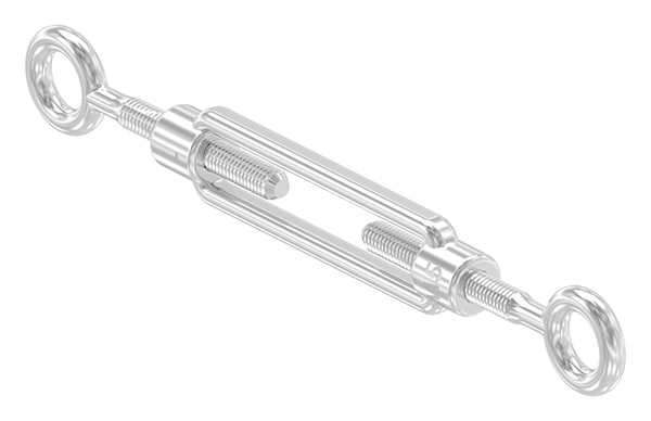 Spannschloss - M5 - Oese-Oese - mit Links-Rechtsgewinde - V4A-11-2897.1