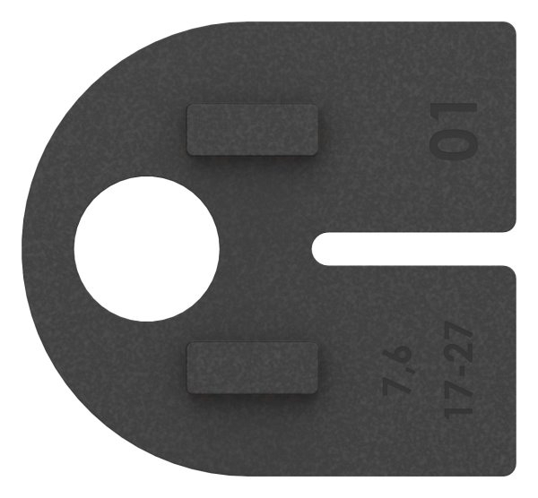 Gummiset Glasklemme Gummi fuer Glas 3-0 mm Modell 25- 1 Paar-88-112503.GU