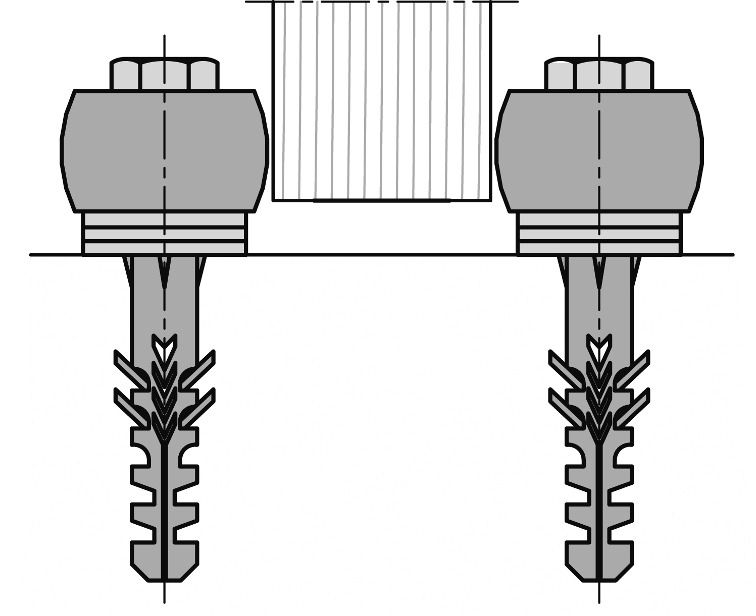 Aussenfuehrungsrolle Schiebetor MEA Nylon-verzinkt Ø 38 mm 10337824-60-0009.10