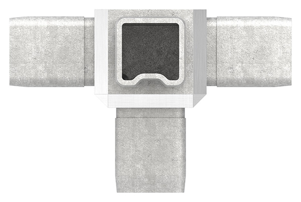Connecteur pour tube 25x25x2mm, V4A