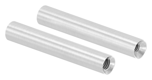 Edelstahl Traegerstift Ø 12 x 75 mm - Kombi-Innengewinde M6-M8 -V2A-11-2192.4