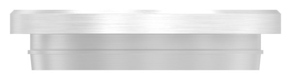 Bouchon plat V2A matériau plein pour Ø 33,7x2,6 mm - version mince conique