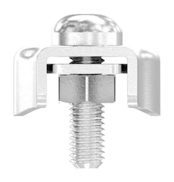 Pince double pour corde de 5 mm V4A