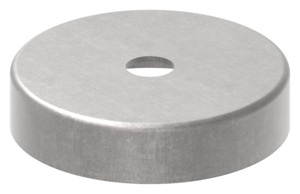 Abdeckrosette - 76x13x1-5 mm - Stahl S235JR- roh-30-1404.8