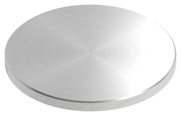 Ebauche circulaire | dimensions : Ø 120x8 mm | avec biseau rond | V2A