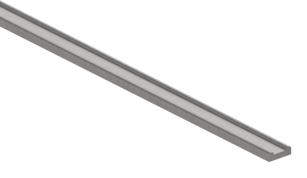 Matériau du collier | Dimensions : 18x6x4 mm | Longueur : 2000 mm | Acier S235JR, brut