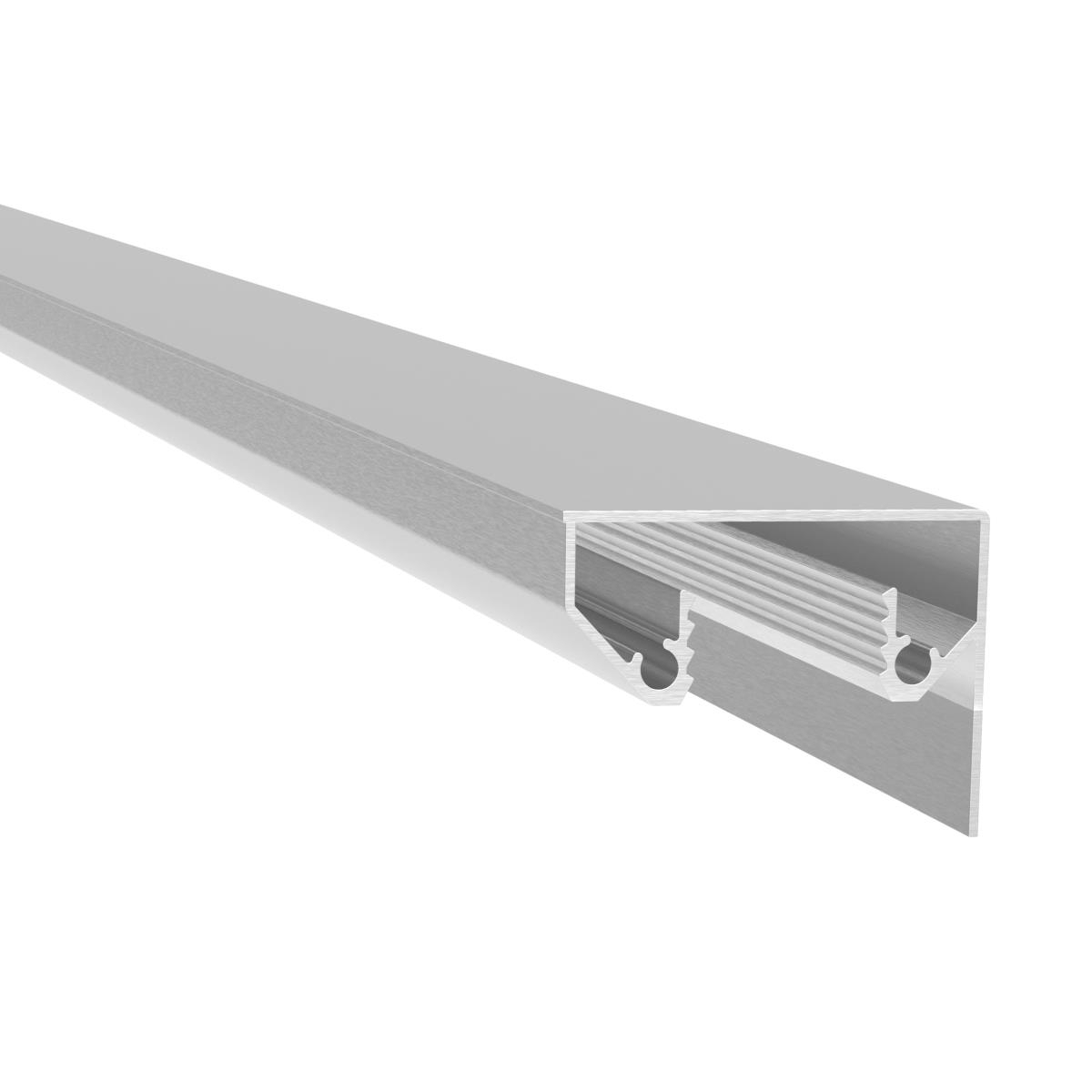 Abdeckleiste Aluminium 5000 mm Eloxiert fuer Profil AL-0006-UNO-89-11AL00275000NE-A.4