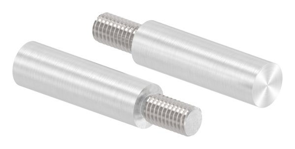 Edelstahl Traegerstift Ø 12 x 40 mm - M8x15 - zum Anschweissen -V2A-11-2151.4