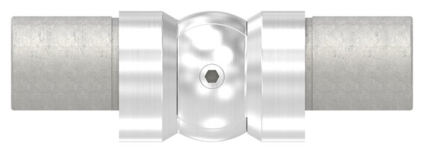 Gelenkverbinder V2A Ø 42-4 mm fuer LED-Nutrohr 120-180° schwenkbar-88-11LED-NU-60312.240