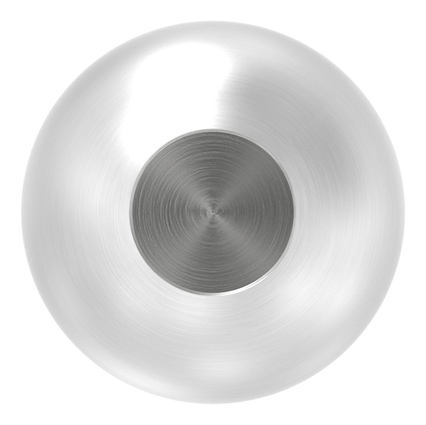 Boule - Ø 30 mm - avec trou borgne : 12,6 mm - V2A