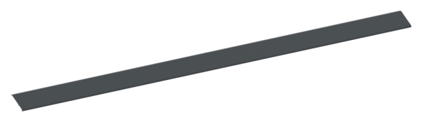 Design-Abdeckung fuer eleganza canopy- L- 3000mm- RAL 7016-88-11VDE-AB-3000.7016