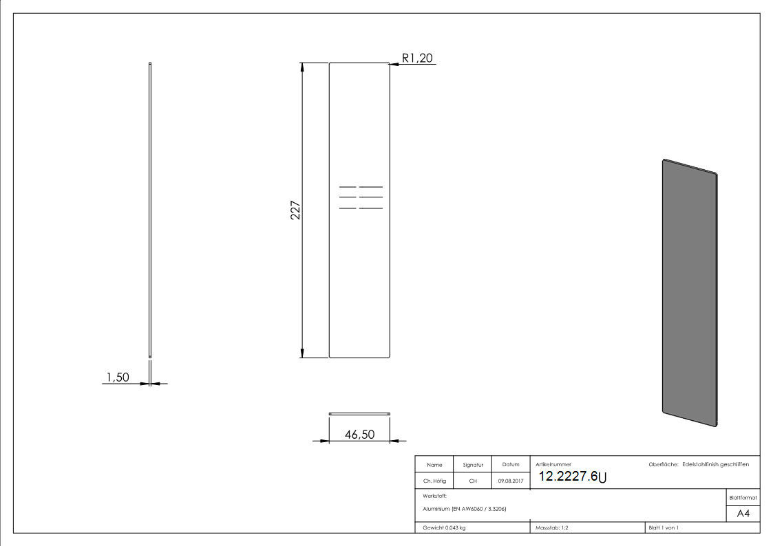 Endkappe fuer Aluprofil zur seitlichen Montage-12-2227.6