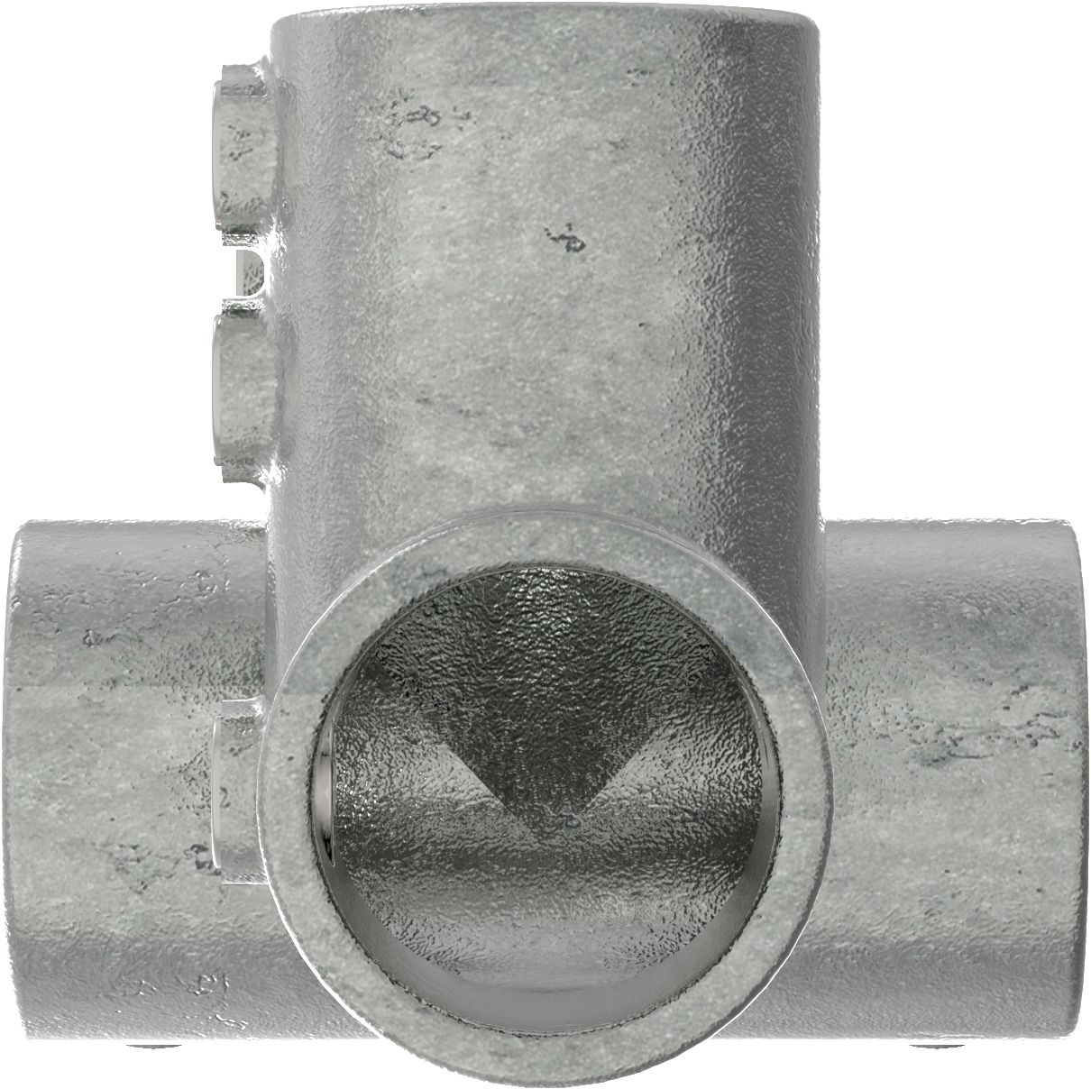 Rohrverbinder - Traufenstueck 27-5° - 185A27 - 26-9 mm - 3-4- - Feuerverzinkt u. Elektrogalvanisiert-185A27