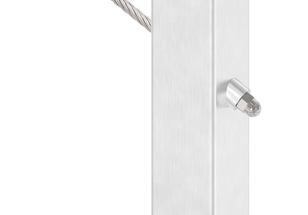 Formanschluss - fuer flachen Anschluss - Gewinde M4 - V2A-11-2820.4