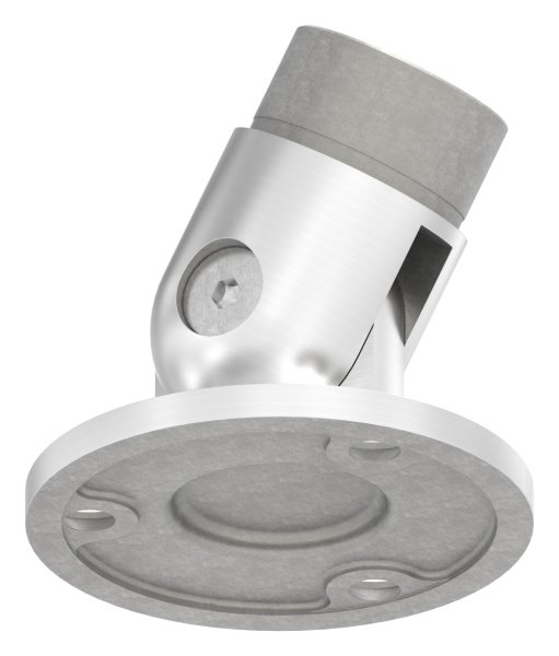 Support mural flexible, pour tube rond Ø 42.4x2.0 mm V4A
