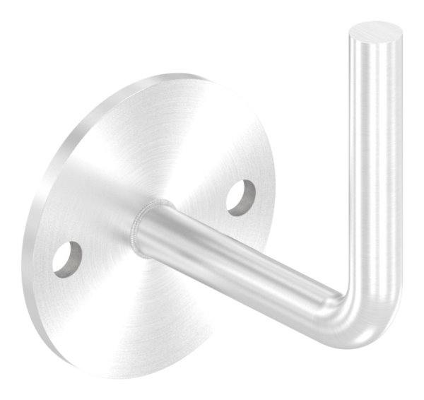 Handlaufhalter V4A Ronde 70x4 mm- Buegel Ø 12 mm- 80 mm Wandabstand- zum Anschweissen-88-1150300-V4A.V