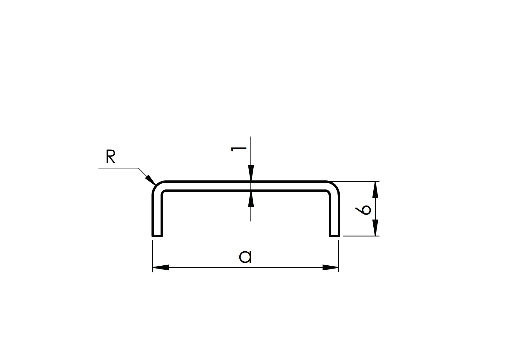 Eckverbinder 90° fuer U-Profil Edelstahl V2A fuer Glas 16-00-17-52 mm geschliffen-89-11A6903018G90-A.4