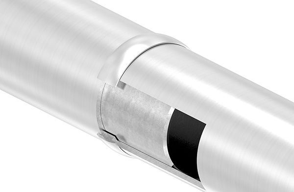 Anneau pour tube 42,4mm, V4A
