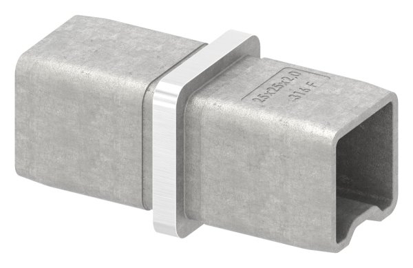Connecteur pour tube 25x25x2mm, V4A
