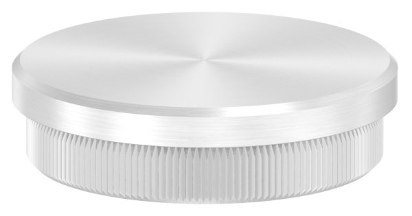 Bouchon plat pour Ø 48,3x2,0 mm V2A matériau plein Bouchon plat pour Ø 48,3x2,0 mm V2A matériau plein
