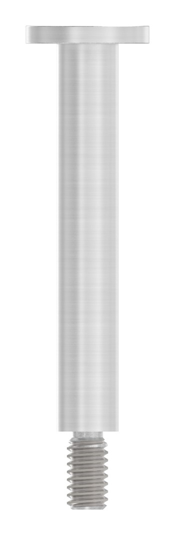 Goupille Ø 12mm avec plaque de retenue droite, V2A