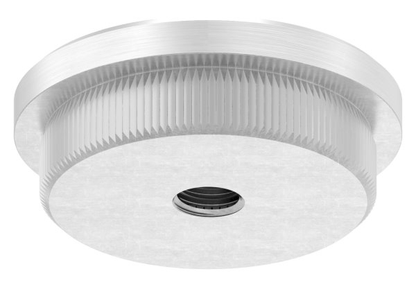 Bouchon plat avec M8 pour Ø 42,4x3,0 mm V2A matériau solide