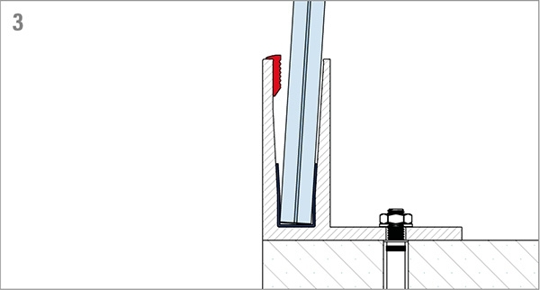Profilé aluminium | MASSIVE2 | longueur : 6000 mm | montage en saillie | aluminium